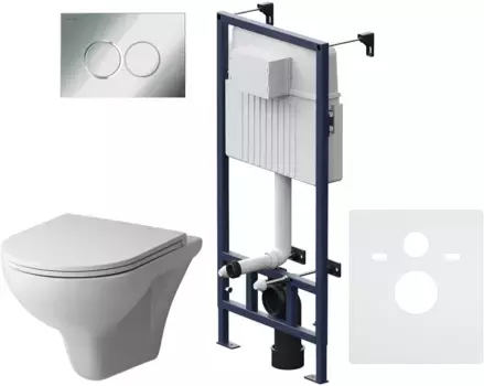 Комплект подвесной унитаз + система инсталляции Am.Pm Gem Pro C L IS70151.901700