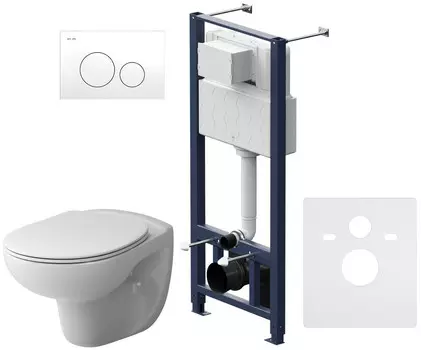 Комплект подвесной унитаз + система инсталляции Am.Pm Sense Pro L IS49001.741700