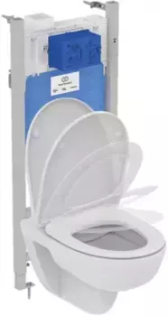 Комплект подвесной унитаз T471601 + T467601 + система инсталляции R046367 Ideal Standard Prosys I.Life A RI471602