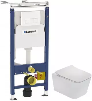 Комплект подвесной унитаз Teka Formentera 11.732.00.00 + система инсталляции Geberit 458.125.11.1