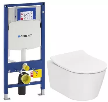 Комплект подвесной унитаз Toto RP CW552Y + TC513F + система инсталляции Geberit 111.300.00.5
