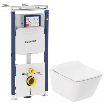 Комплект подвесной унитаз Toto SP CW532Y + TC512F + система инсталляции Geberit 111.362.00.5