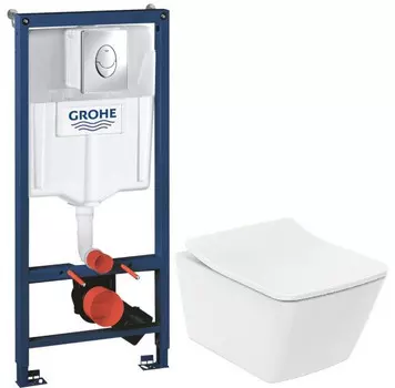 Комплект подвесной унитаз Toto SP CW532Y + TC512F + система инсталляции Grohe 38721001