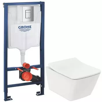 Комплект подвесной унитаз Toto SP CW532Y + TC512F + система инсталляции Grohe 38772001