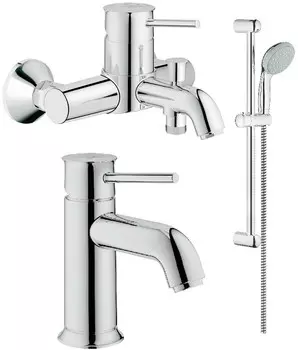 Комплект смесителей (3 в 1) Grohe BauClassic 124404