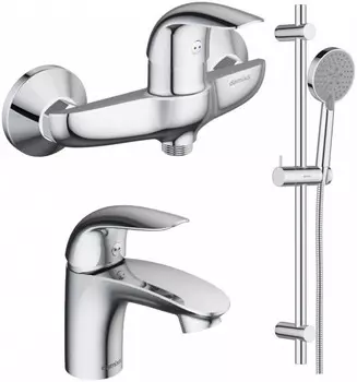 Комплект смесителей Damixa Palace Bit 312000000 + 310210000 + 918100000