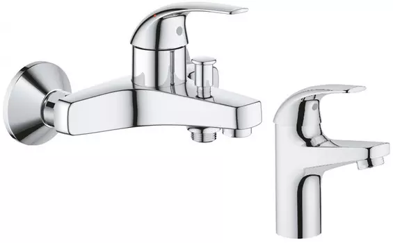 Комплект смесителей Grohe BauCurve 23599000 + 32848000