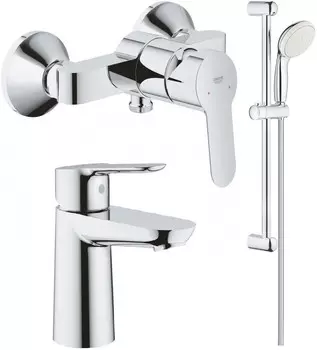 Комплект смесителей Grohe BauEdge 23333000 + 23330000 + 27853001