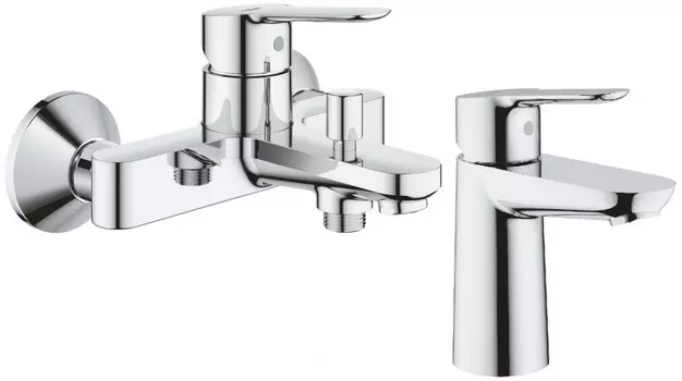 Комплект смесителей Grohe BauEdge 23605000 + 23330000