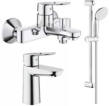 Комплект смесителей Grohe BauLoop 23603000 + 23337000 + 27924001