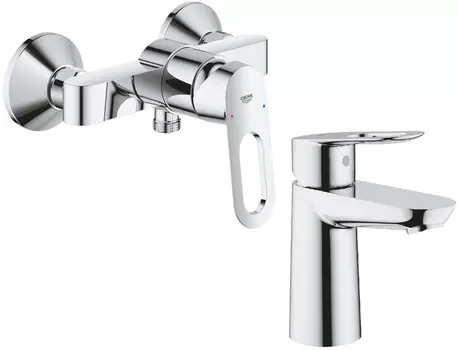Комплект смесителей Grohe BauLoop 23634000 + 23337000