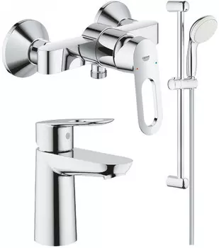 Комплект смесителей Grohe BauLoop 23634000 + 23337000 + 27853001