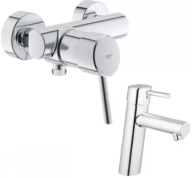 Комплект смесителей Grohe Concetto 32210001 + 23451001