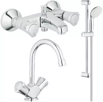 Комплект смесителей Grohe Costa L 25450001 + 21375001 + 27853001
