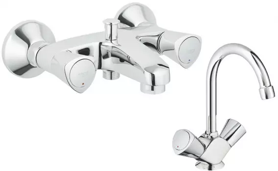 Комплект смесителей Grohe Costa S 25483001 + 21257001