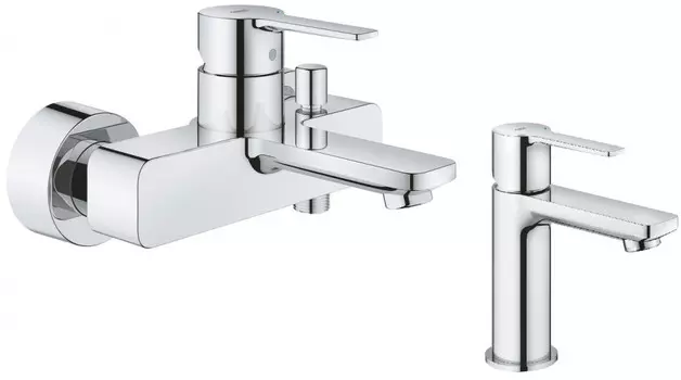 Комплект смесителей Grohe Lineare 33849001 + 23791001