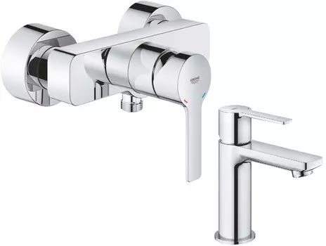 Комплект смесителей Grohe Lineare 33865001 + 23791001