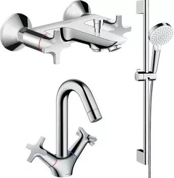 Комплект смесителей Hansgrohe Logis Classic 71240000 + 71270000 + 26532400