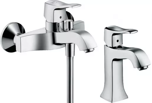 Комплект смесителей Hansgrohe Metris Classic 31478000 + 31075000