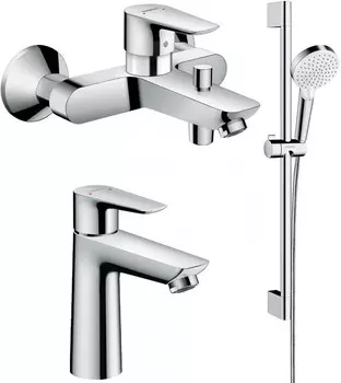 Комплект смесителей Hansgrohe Talis E 71740000 + 71712000 + 26532400