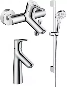 Комплект смесителей Hansgrohe Talis S 72400000 + 72020000 + 26532400