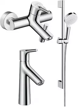 Комплект смесителей Hansgrohe Talis S 72400000 + 72021000 + 26532400