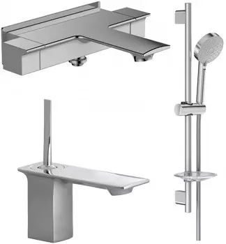 Комплект смесителей Jacob Delafon Stance E9100-CP + E14760-CP + E99898RU-CP
