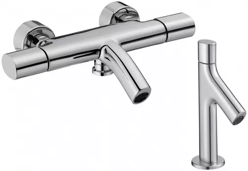Комплект смесителей Jacob Delafon Talan E10089RU-CP + E10378RU-CP