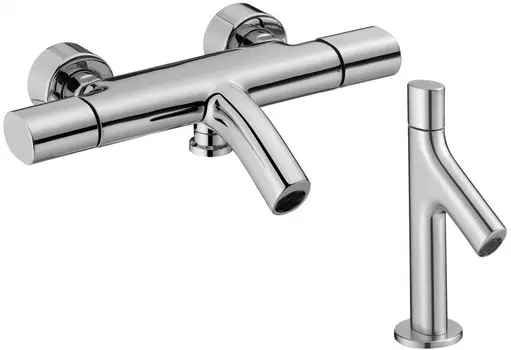 Комплект смесителей Jacob Delafon Talan E10105RU-CP + E10378RU-CP