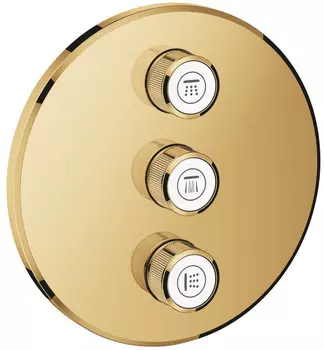 Комплект верхней монтажной части для вентиля на 3 выхода Grohe Grohtherm SmartControl 29122GL0