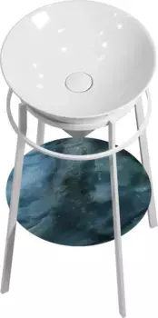 Консоль для раковины белый матовый Kerama Marazzi Cono CO.44\WHT.M