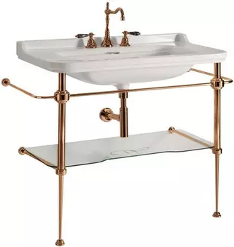 Консоль для раковины бронза Kerasan Waldorf 9197K3br