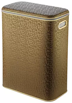 Корзина для белья стандартная, золото Geralis Flower FGG-B