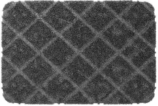 Коврик WasserKRAFT Lippe Charcoal Gray BM-6512