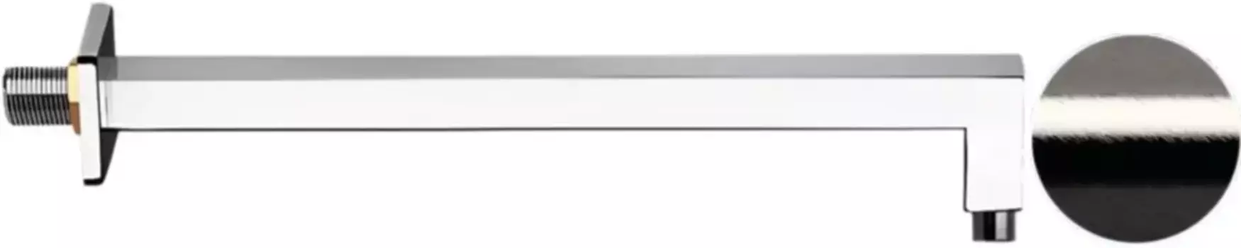 Кронштейн для верхнего душа 400 мм Remer 348S40NP