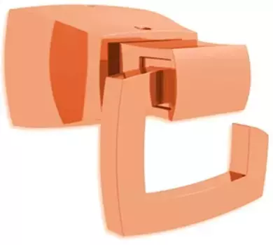 Крючок Bertocci Grace 142 7715 5500 для ванны, розовое золото