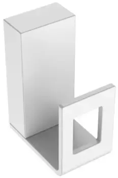 Крючок Boheme Q 10946-MW для ванны, белый матовый