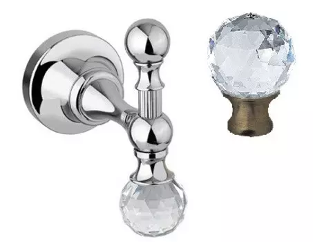 Крючок бронза, swarovski Cezares Olimp OLIMP-HK-02-Sw