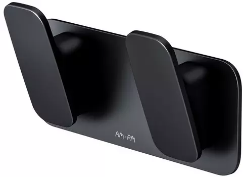 Планка с крючками Am.Pm Inspire 2.0 A50A35622 для ванны, черный матовый