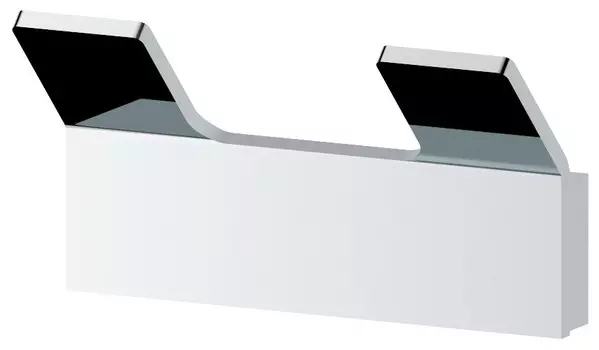 Крючок Artwelle Regen 8325 двойной, для ванны, хром