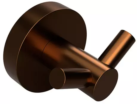 Крючок Bemeta Amber 155106032 двойной, для ванны, медное золото матовый