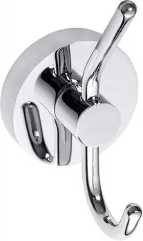 Крючок Bemeta Omega 104105242 двойной, для ванны, хром
