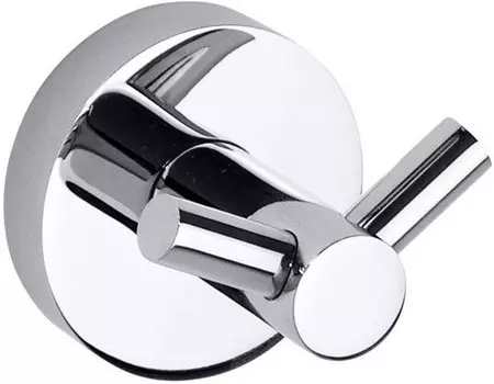 Крючок Bemeta Omega 104106032 двойной, для ванны, хром