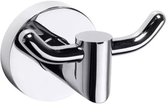 Крючок Bemeta Omega 104206032 двойной, для ванны, хром
