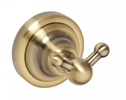 Крючок Bemeta Retro 144106037 двойной, для ванны, бронза