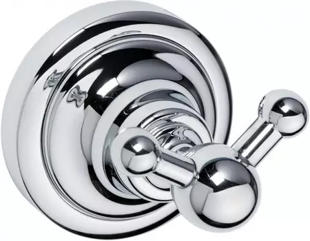 Крючок Bemeta Retro 144306032 двойной, для ванны, хром