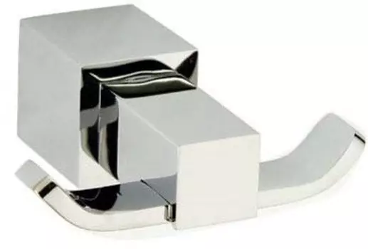 Крючок Boheme Venturo 10307 двойной, для ванны, хром