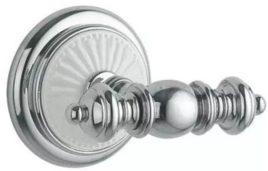 Крючок Boheme Vogue 10136 двойной, для ванны, хром