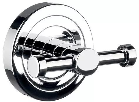 Крючок Emco Polo 0775 001 02 двойной, для ванны, хром