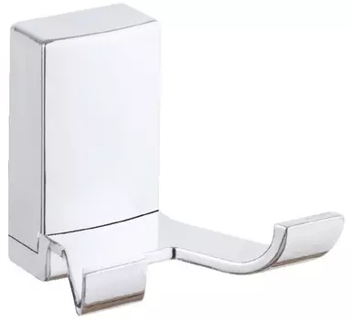 Крючок Haiba HB8805-2 двойной, для ванны, хром